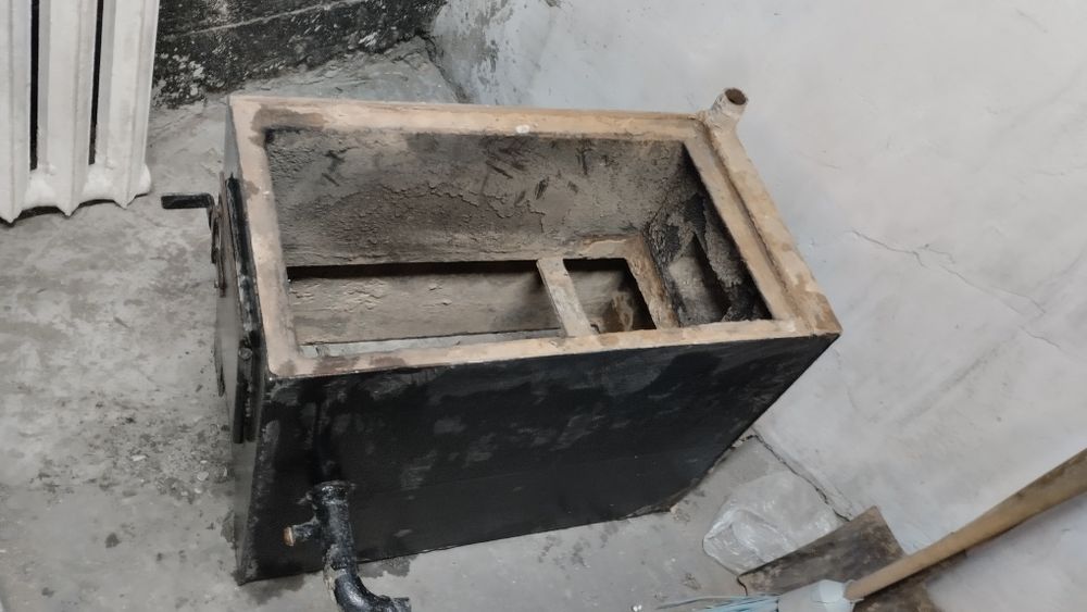 Печка почти как новая