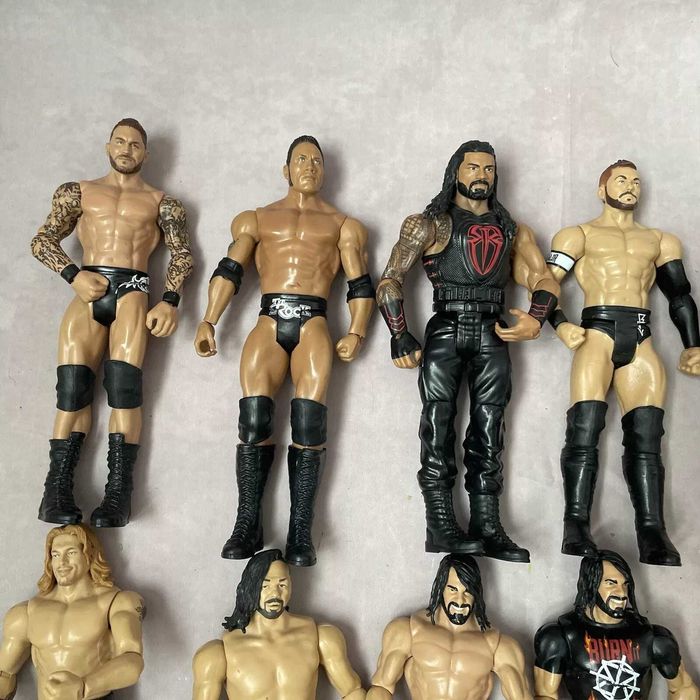 WWE екшън фигури Jakks Mattel loose играчки кечисти AEW TNA колекция
