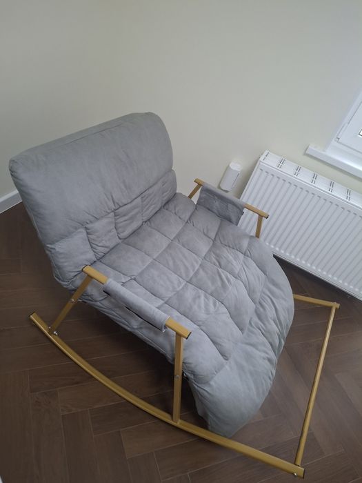 Кресло качалка широкая