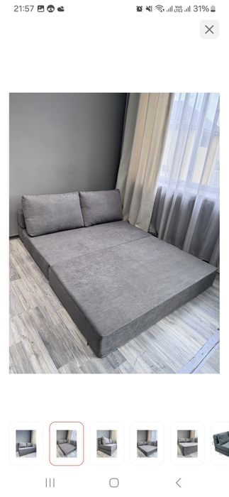 Продаю бескаркасный диван