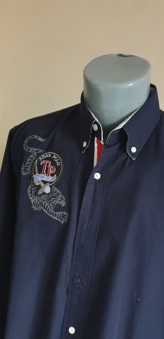 La Martina  Cotton Slim Fit Mens Size M НОВО! ОРИГИНАЛ! МЪЖКА РИЗА!