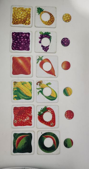 Развивающие карточки для детей  набор 2