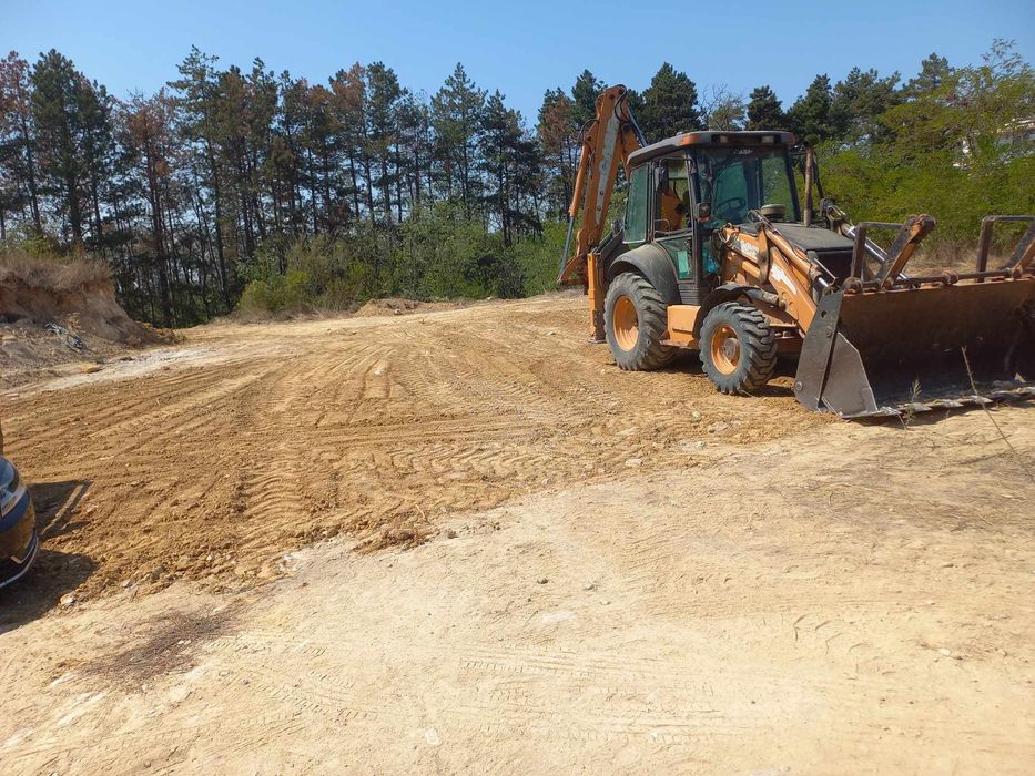 Услуги с мини комбиниран багер jcb 1cx, бобкат, багер, самосвал.