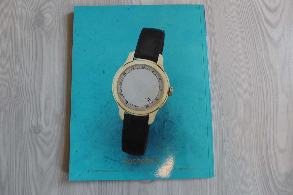 SOTHEBY'S Amsterdam, London, cataloage ceasuri de colectie, 2004