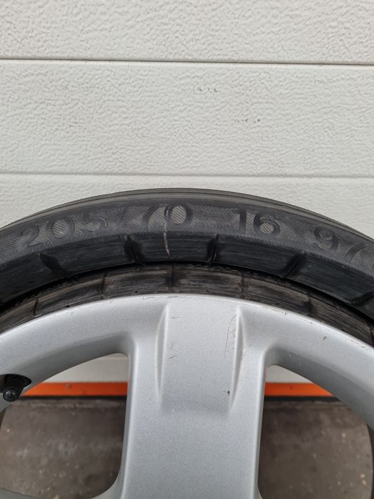 Оригинална резервна гума патерица за AUDI VW SEAT SKODA 16 цола