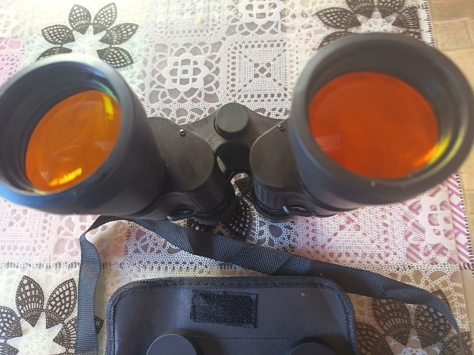 Binoclu clasic7×50 cu husa și capace