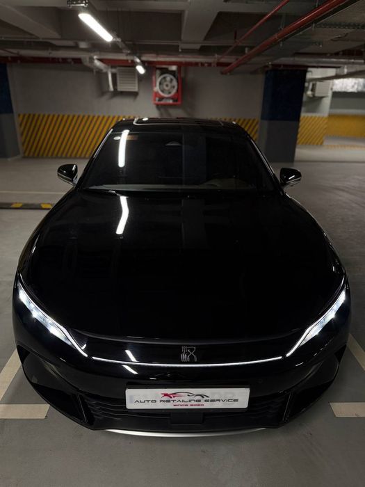 BYD Han 506 км 2024г Черный! 38 тыс км пробега! Чистая краска!