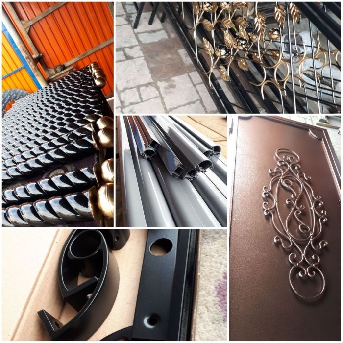 Полимерный цех. Покраска дисков.