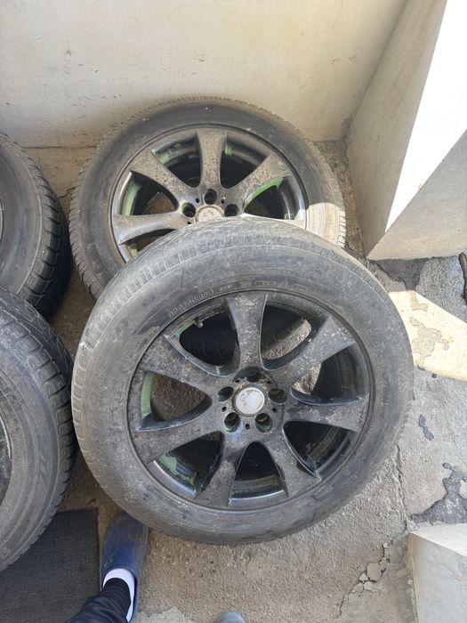 Vând set jante aliaj 18” BMW X5 E53 (5x120)