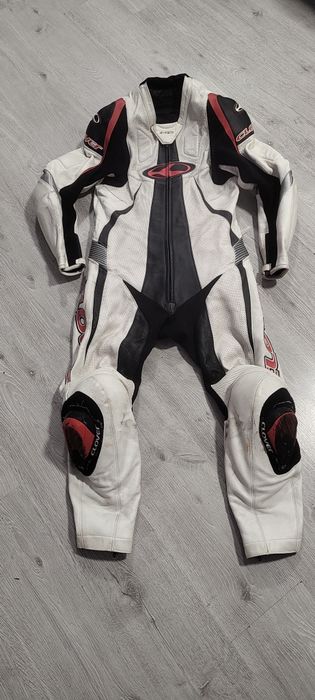 Costum moto 48 combinezon din piele Clover X3