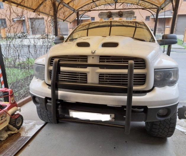 Таран зашита бампера Dodge Ram 3