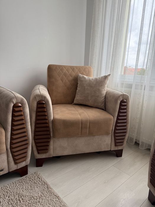Canapea extensibila + Fotolii