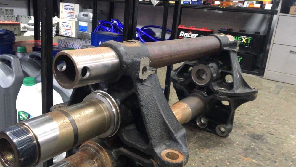 Ось балансира в сборе Камаз 65115