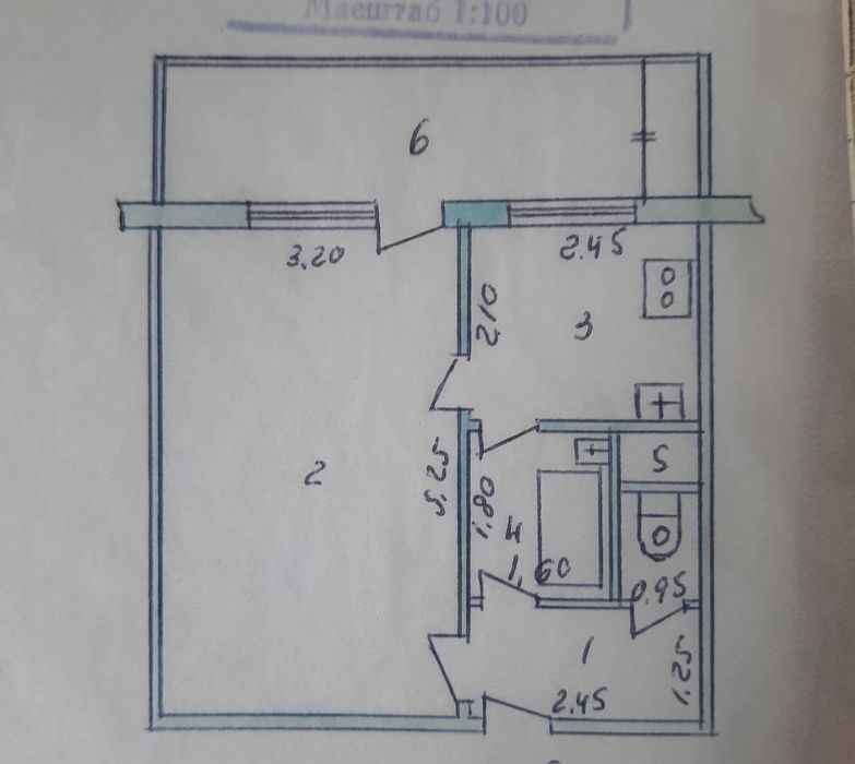 1в2/3/4 Юнусабад-6 Посольства Америки (38м2) Ипотека