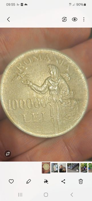 Vând monede de argint