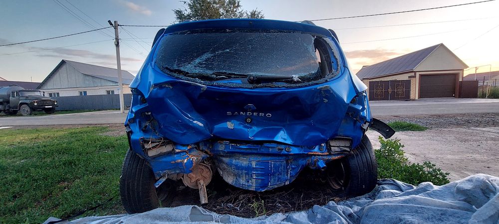 Renault Sandero Stepway 2020 г. после ДТП