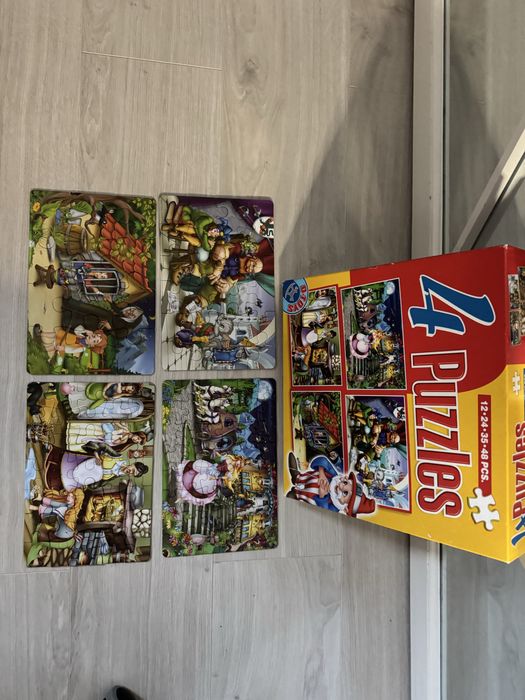Set de 4 Puzzle pt copii