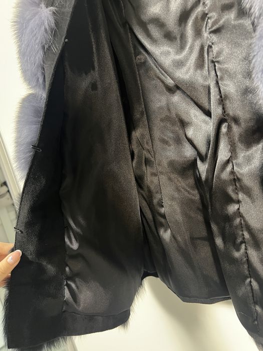 Blană naturală in trei culori