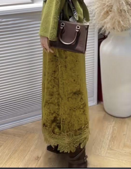 Юбка Люкс Сегмент, из бархата НОВый