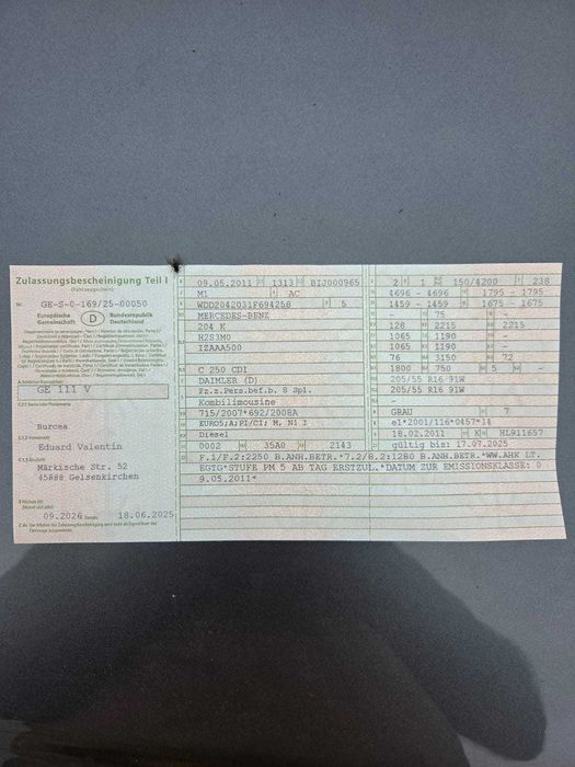 Mercedes Benz C250