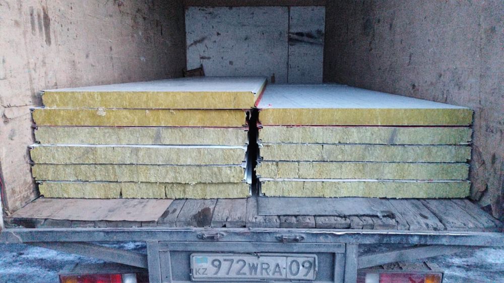 Сэндвич панели стеновые и кровельные