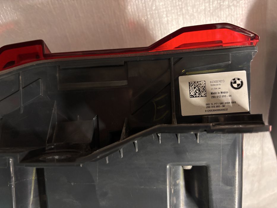 Стопове BMW x3 G01 2018 - USA (червени)