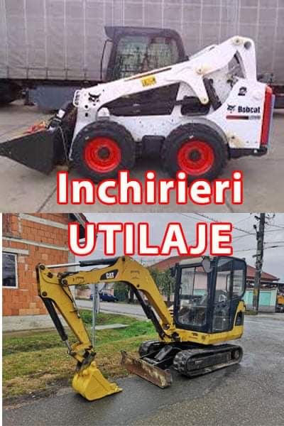 Inchirez bobcat,inchiriez picon/inchirez miniexcavator/excavator