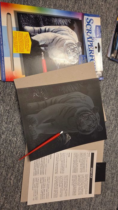 Seturi scratch art gravura