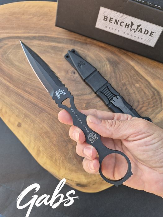 Нож Benchmade Socp Dagger с фиксирано острие и кания 176BK