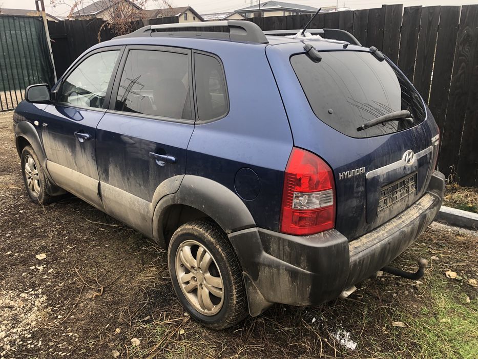 Haion Hayon spate Hyundai Tucson albastru gri crem 2007 2.0 crdi e4