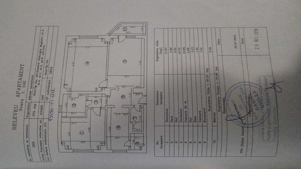 apartament 3 camere de vanzare, zona ultracentrala, Str Ghe. Magheru