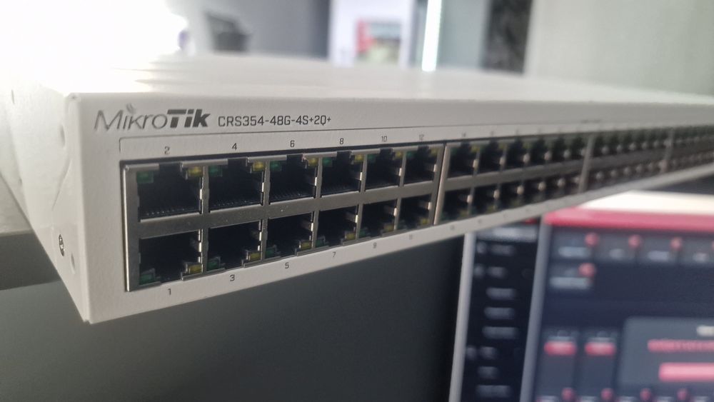 Коммутатор mikrotik crs354 48g 4s 2q rm