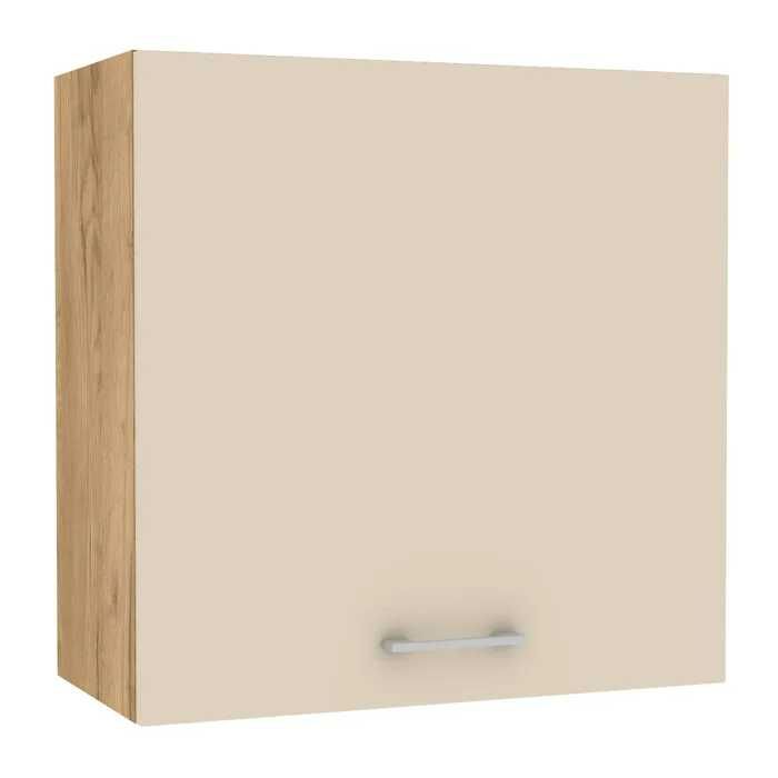 Bucatarie stejar + crem mat, 240 cm