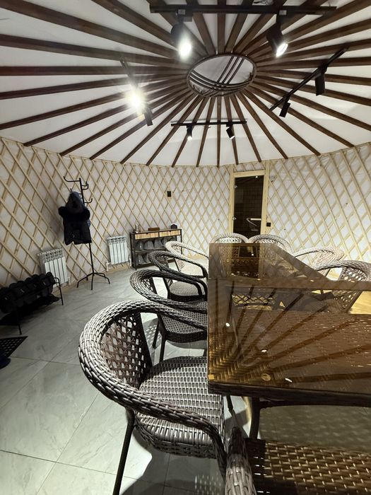 В первые в городе Кокшетау Юрта баня