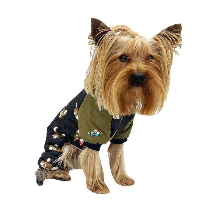 Кучешко зимно яке-гащеризон Кучешки зимни дрехи Дебела дреха за куче