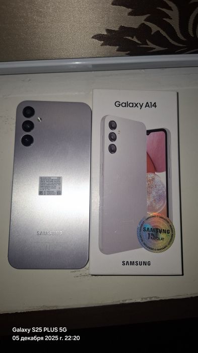 Samsung A14 ideal koropka dokumenti bor ayipi yoq tinu holatda