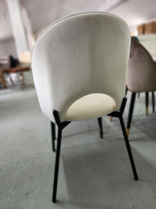 NOU Set 2 scaune "COVELO", catifea