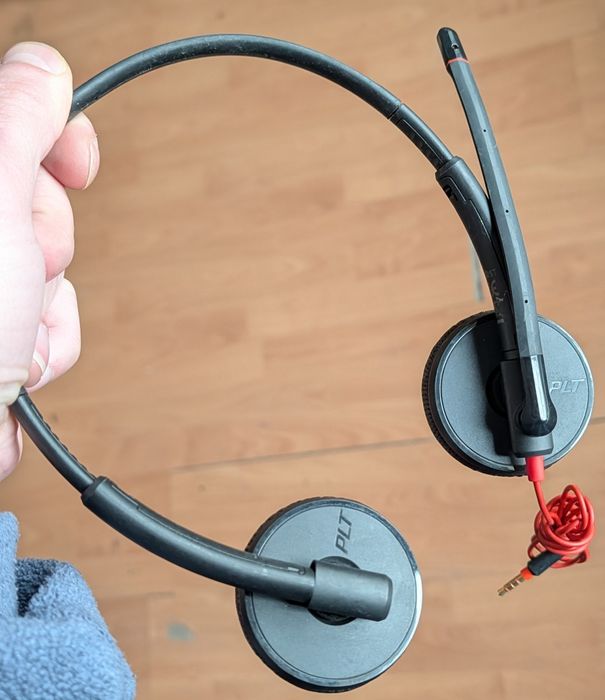 Căști Call Center Plantronics Blackwire C3225 – Conexiune Jack 3.5m