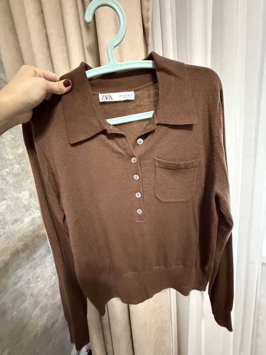 Продам шерстяные поло Zara