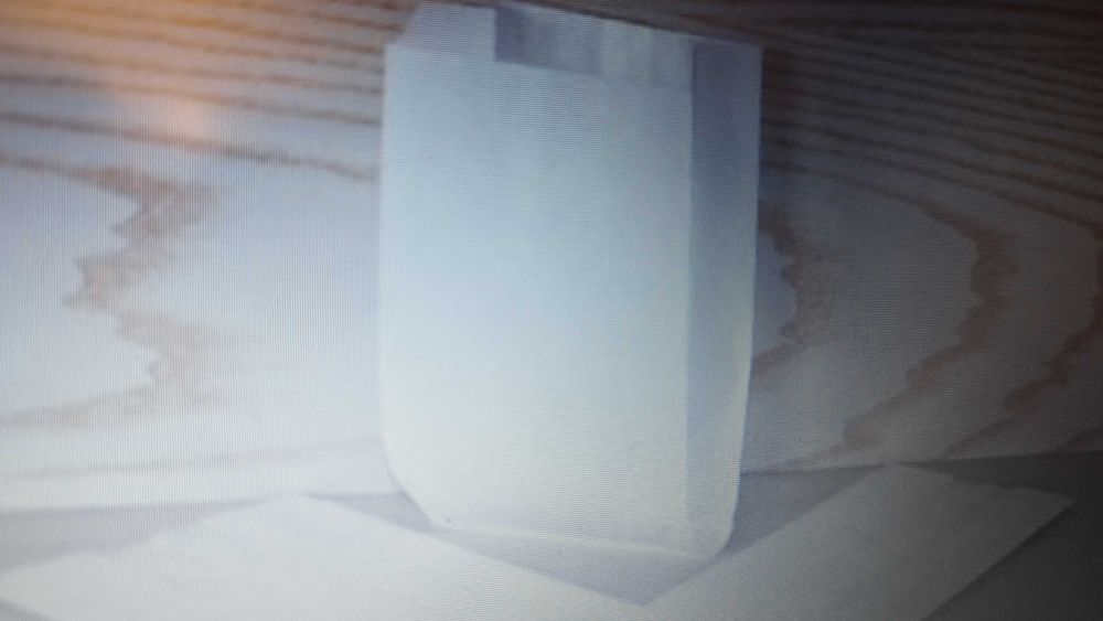 Ambalaj-pungi hartie albe rezistente la grasimi.