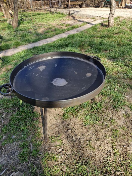 Gratar disc taler tractor pentru gatit in aer liber