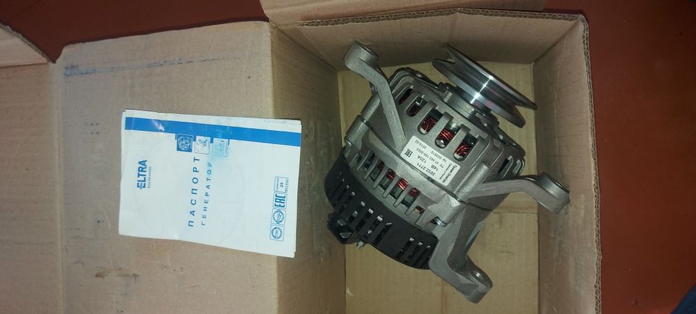 Генератор на автобус. Пазик.  На 120 Ампер.