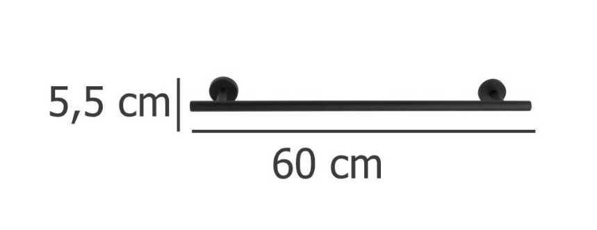 Държач за хавлии от неръждаема стомана (3 бр. налични)