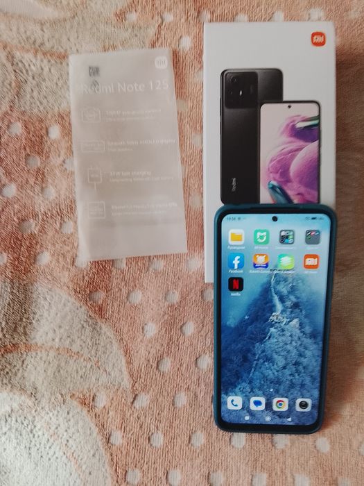 Redmi Note 12S 16/256+108мп камеры