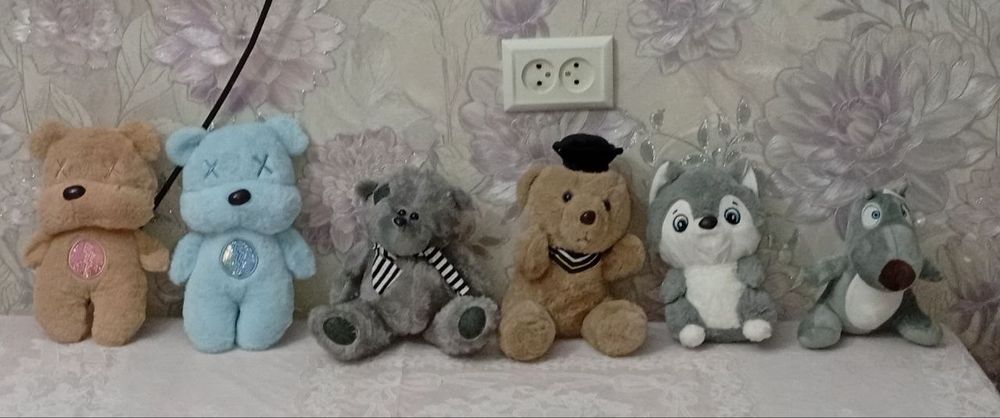 Красивые Мягкие игрушки , новые