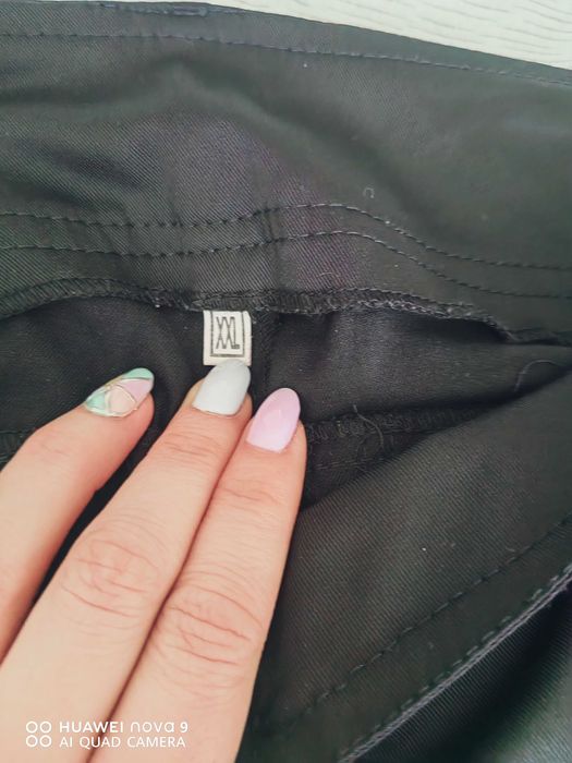 Черен дамски панталон