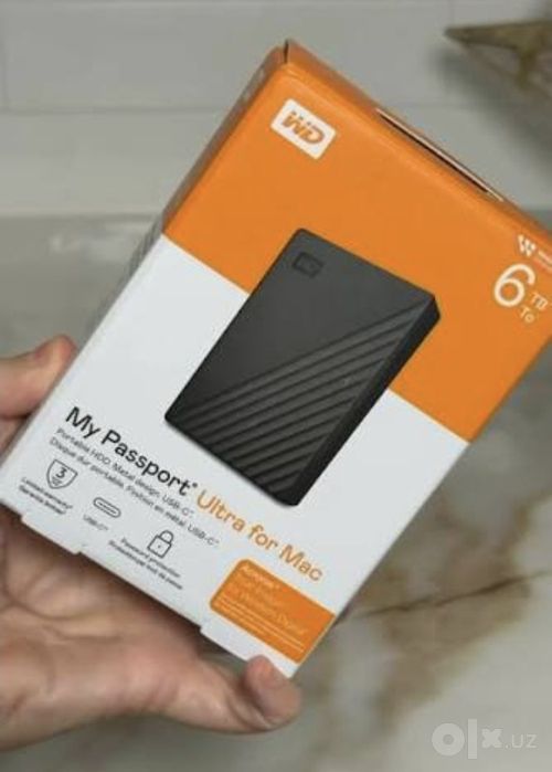 WD My Passport Ultra 6TB HHD