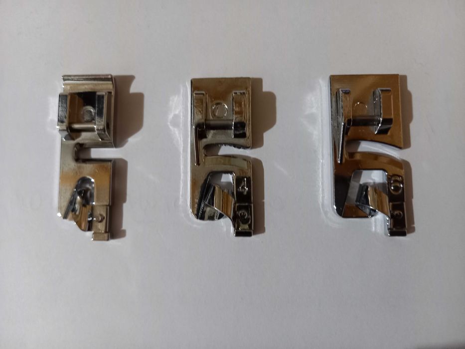 Комплект крачета – пети  за подгъв за шевна машина нови