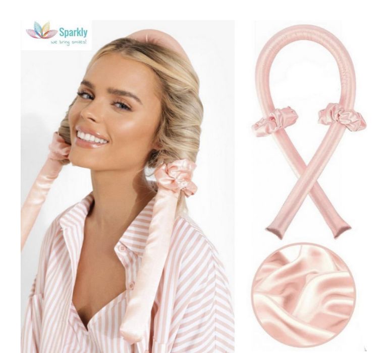 Сатенен ролер за обемни къдрици