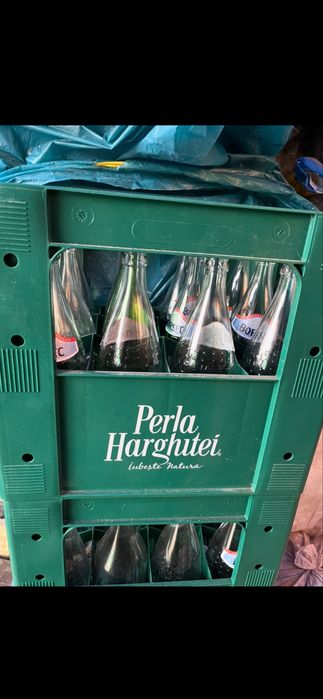 Naveta  complecta cu sticle perla harghitei